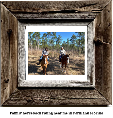 family horseback riding near me in Parkland, Florida